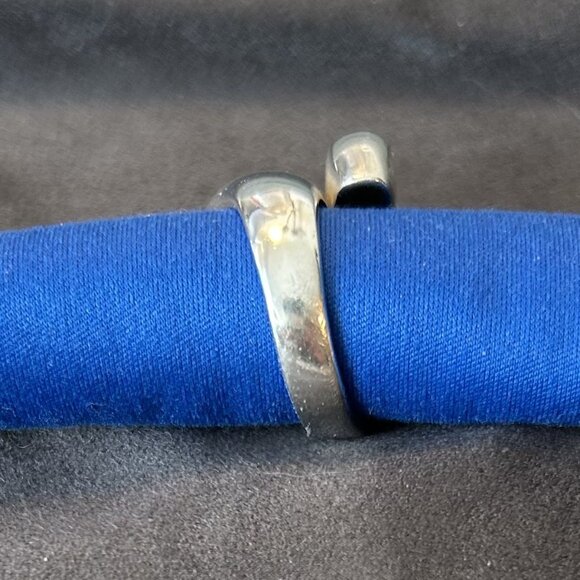 Silpada Sterling Silver Dual Metal Wrap Ring R1869 - Size 9 - Picture 4 of 5